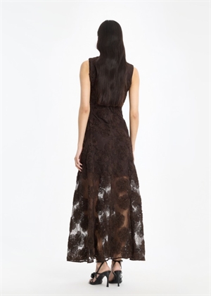 Asyna 3D flower maxi kjole Mole ROTATE